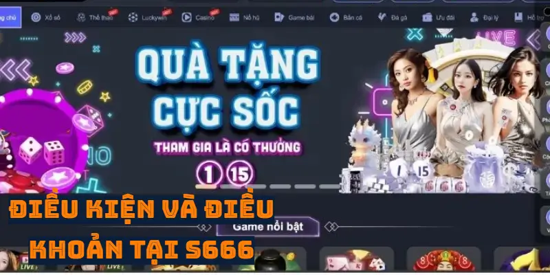 Điều khoản sử dụng tại S666